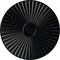 Ekena Millwork Shakuras Ceiling Medallion (For Canopies up to 5 1/2"), Hand-Painted Jet Black, 29 1/2"OD x 2"P CM30SHBLF - alternate 1